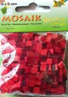 Mozaika kamyczki 5x5mm czerwona. Wydawca: Galeria Hobby. SmakLiter.pl Opakowanie Mozaika kamyczki 5x5mm czerwona
