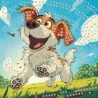 Mozaika piankowa biegnący pies 25x25cm. Wydawca: Titanum. SmakLiter.pl Opakowanie Mozaika piankowa biegnący pies 25x25cm