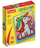 Mozaika Pixel Art basic Jednorożec. Wydawca: Quercetti. SmakLiter.pl Opakowanie Mozaika Pixel Art basic Jednorożec