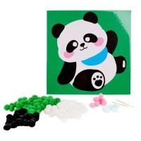 Opakowanie Mozaika pomponowa Panda