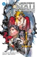 Mroczni Rycerze ze Stali. Wojna Trzech Królestw. Autor: Taylor Tom, Yasmine Putri, Caspar Wijngaard, Bengal Owen. SmakLiter.pl Okładka książki Mroczni Rycerze ze Stali. Wojna Trzech Królestw