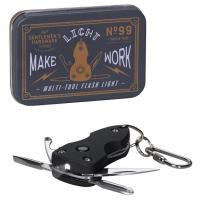 Multitool kieszonkowy z latarką. Wydawca: Gentlemen's Hardware. SmakLiter.pl Opakowanie Multitool kieszonkowy z latarką