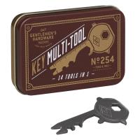 Multitool w kształcie klucza w puszce. Wydawca: Gentlemen's Hardware. SmakLiter.pl Opakowanie Multitool w kształcie klucza w puszce