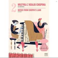 Okładka książki Muzyka z kraju Chopina z.1 na fortepian