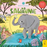 Okładka książki Na sawannie. Młodzi przyrodnicy