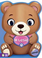 Na tropie kolorów. W lesie. Autor: Agnieszka Matz. SmakLiter.pl Okładka książki Na tropie kolorów. W lesie