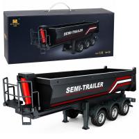 Opakowanie Naczepa wywrotka metalowa R/C czarna Huina 1:18