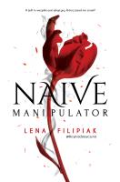 Naive manipulator. Autor: Lena Filipiak. SmakLiter.pl Okładka książki Naive manipulator