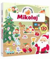 Okładka książki Naklej, odklej Mikołaj