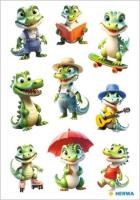 Opakowanie Naklejka Decor krokodylki