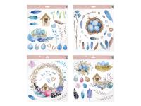 Opakowanie Naklejka na okno z budką 30x33,5cm 1szt.mix