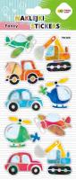 Opakowanie Naklejki 3D Fancy Vehicles Fun 90x210 HAPPY COLOR