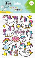 Opakowanie Naklejki 3D Pop Up Unicorns 146x240 HAPPY COLOR