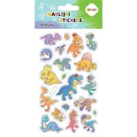 Naklejki 3D Puffy Dino 10x20cm HAPPY COLOR. Wydawca: GDD. SmakLiter.pl Opakowanie Naklejki 3D Puffy Dino 10x20cm HAPPY COLOR