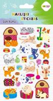 Opakowanie Naklejki 3D Soft Puffy Cat 110x205 HAPPY COLOR