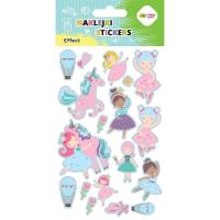 Naklejki Ballet 10x20cm HAPPY COLOR. Wydawca: GDD. SmakLiter.pl Opakowanie Naklejki Ballet 10x20cm HAPPY COLOR