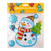 Opakowanie Naklejki balonowe bałwanek