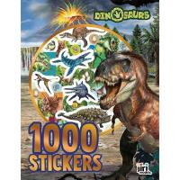 Naklejki Dinozaury 1000szt. Wydawca: Jiri Models. SmakLiter.pl Opakowanie Naklejki Dinozaury 1000szt