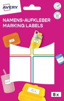 Opakowanie Naklejki do oznaczania - 48x70mm 8 naklejek