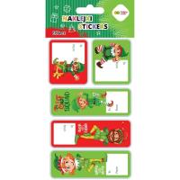 Naklejki Elfs tag 10x20cm HAPPY COLOR. Wydawca: GDD. SmakLiter.pl Opakowanie Naklejki Elfs tag 10x20cm HAPPY COLOR