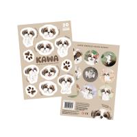 Naklejki Emocje 20 sztuk. Wydawca: KAWA PAP. SmakLiter.pl Opakowanie Naklejki Emocje 20 sztuk