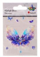 Naklejki foliowe motyl 70x60mm 8szt. Wydawca: Titanum. SmakLiter.pl Opakowanie Naklejki foliowe motyl 70x60mm 8szt