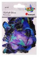 Naklejki foliowe motyle 40szt. Wydawca: Titanum. SmakLiter.pl Opakowanie Naklejki foliowe motyle 40szt
