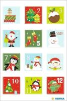 Opakowanie Naklejki kalendarz adwentowy