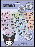 Naklejki Kuromi 92 sztuki KU00021. Wydawca: Kids Euroswan. SmakLiter.pl Opakowanie Naklejki Kuromi 92 sztuki KU00021