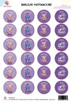 Opakowanie Naklejki motywancyjne A4 K-pop Star