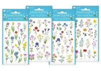 Opakowanie Naklejki na jajka Łąka 8x14,5cm MIX