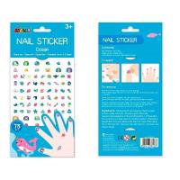 Naklejki na paznokcie - ocean. Wydawca: Russell. SmakLiter.pl Opakowanie Naklejki na paznokcie - ocean