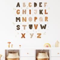 Opakowanie Naklejki na ścianę do pokoju dziecka alfabet boho