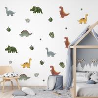 Opakowanie Naklejki na ścianę do pokoju dziecka dinozaury