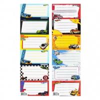 Opakowanie Naklejki na zeszyt Hot Wheels (25szt)