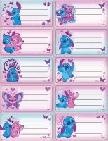 Opakowanie Naklejki na zeszyt Stitch 10szt