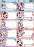 Opakowanie Naklejki na zeszyty pasek Minnie mouse