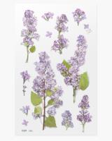 Opakowanie Naklejki ozdobne kwiaty Bez Lilak