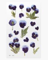 Opakowanie Naklejki ozdobne kwiaty Bratek