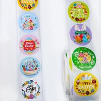 Opakowanie Naklejki papierowe na taśmie 25mm 500szt