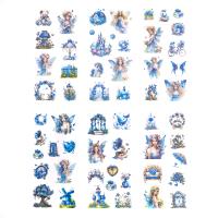 Naklejki pet wróżki blue stardust 6 arkuszy. Wydawca: DP CRAFT. SmakLiter.pl Opakowanie Naklejki pet wróżki blue stardust 6 arkuszy