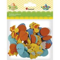 Naklejki piankowe mix 75szt. Wydawca: Titanum. SmakLiter.pl Opakowanie Naklejki piankowe mix 75szt