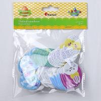 Opakowanie Naklejki piankowe pisanki 32x43mm 6 wzorów 36szt