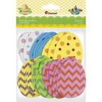 Opakowanie Naklejki piankowe pisanki 43x57mm mix 24szt