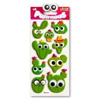 Opakowanie Naklejki puffy Cacti Eyes
