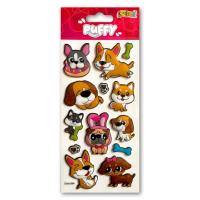 Opakowanie Naklejki puffy Dogs