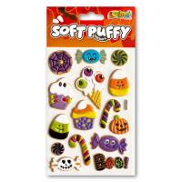 Opakowanie Naklejki puffy Halloween Sweets