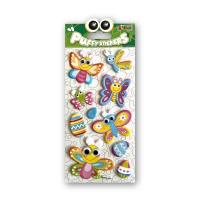 Opakowanie Naklejki puffy swpe easter butterflies PENMATE