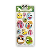 Opakowanie Naklejki puffy swpe easter eggs PENMATE