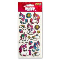 Opakowanie Naklejki puffy Unicorns